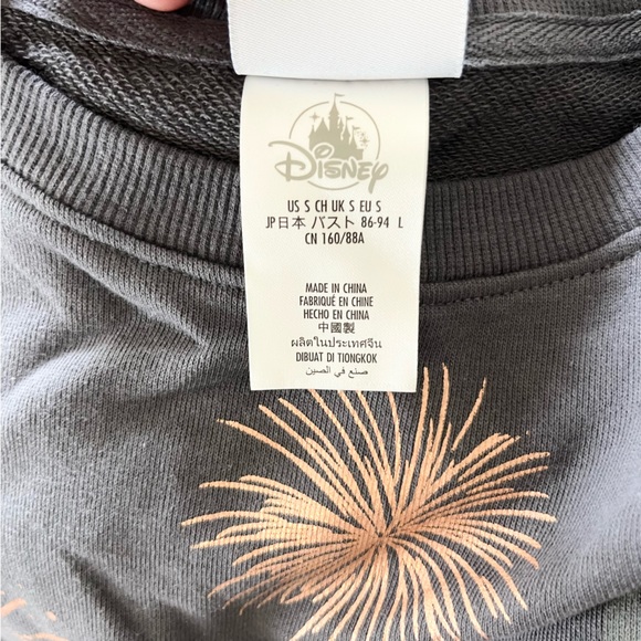 2021 Disney World 50th Anniversary October 1st Castle Dolman Shirt Adult Small - Picture 2 of 10